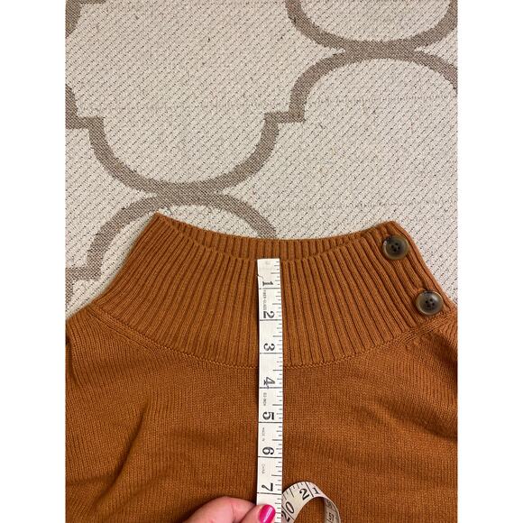 Talbots BUTTON MOCKNECK SWEATER, size XL, NWT - Picture 11 of 14